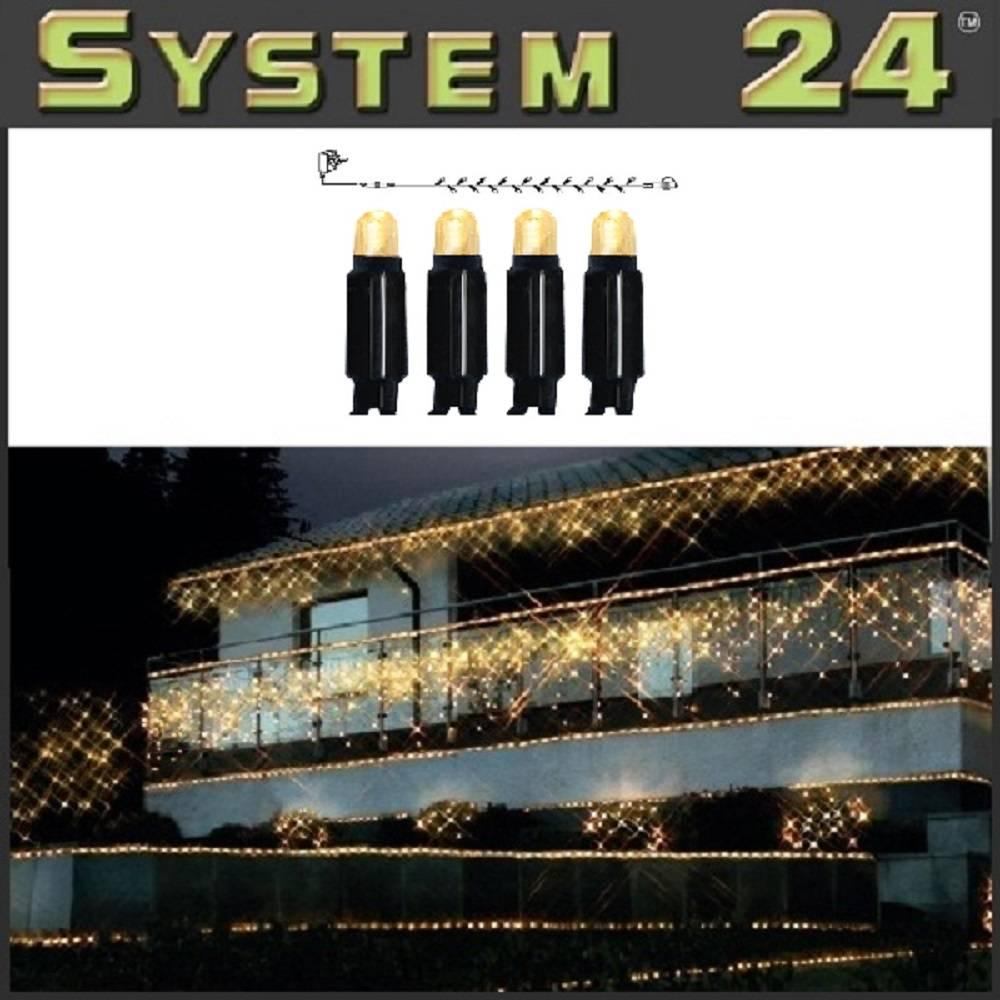 "System 24" LED Lichterkette 10m 98er start inkl. Trafo ...