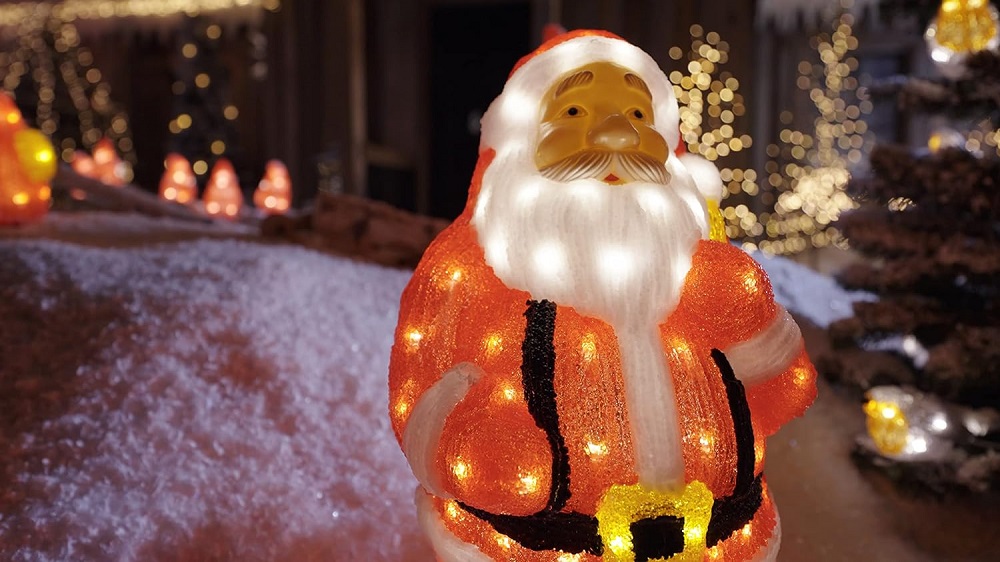 Weihnachtsmann Konstsmide 104er LED Acryl 24V warmweiß 6247-103 55x28,5cm
