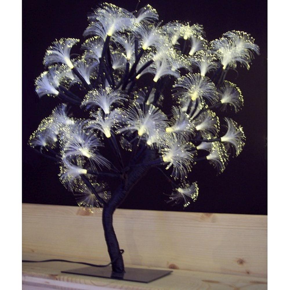 LED Fiberoptik Lichterbaum Lichterzweig 64er warmweiß BA11643 innen / außen